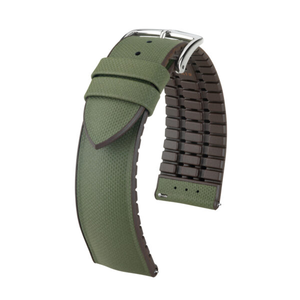 Hirsch Arne L grüner Uhrband 18 mm 0921094040-2-18