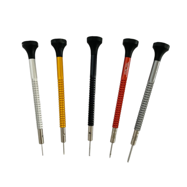 Horotec MSA 01.020-A Set von 5 Schraubern mit Kugellager 0,60 bis 1,40 mm