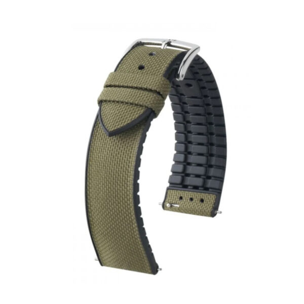 Hirsch Arne L Animal Freier grüner Uhrband 18 mm 0925090040-2-18