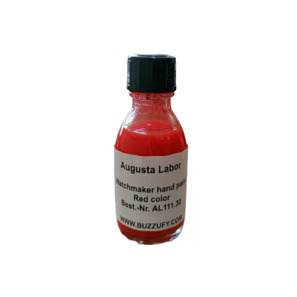 Augusta Rote Farbe Uhr Hand Paint 30 ml