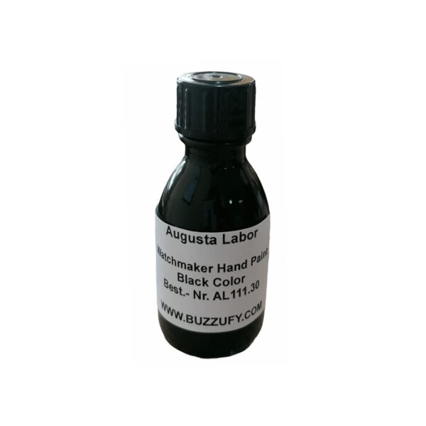 Augusta Schwarze Farbe Uhr Handfarbe 30ml