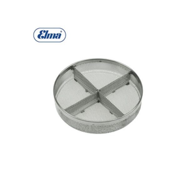 Elmasolvex Reinigungskorb mit 4 Abteilungen 64 mm Edelstahl Elma