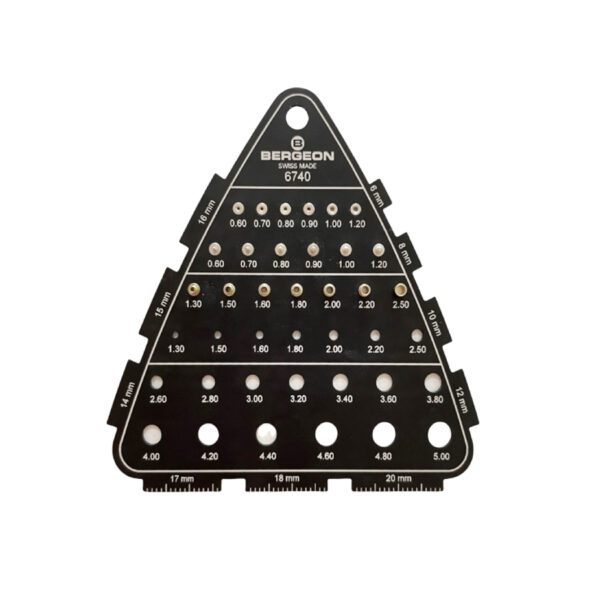 Bergeon 6740 Uhrwerkzeug Horloge Crown Gauge