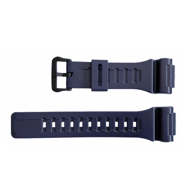 Casio 28/21/18 mm Gummiband blau AEQ-110W-2AV, AQ-S810W-2AV, W-735H-2AV 10410726