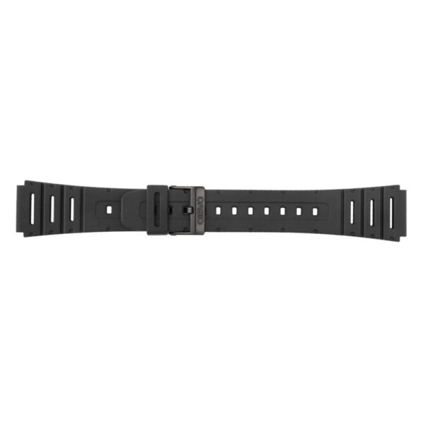 Casio 20mm schwarzer Gummiband CA-53W-1, CA-53WF-1B, CA-61W-1UZ, CA-61W-1Z 71604130