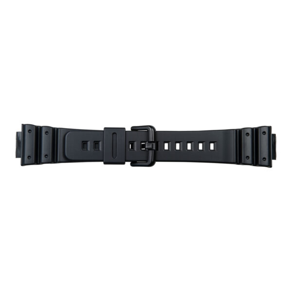 Casio 16mm schwarzer Gummiband DW-6900-1V, DW-6900-1VQ, DW-6900-1VUQ, DW-6900G-1V, DW-6900G-1VUQ 71604262