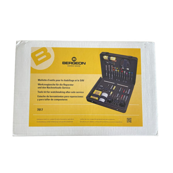 Bergeon 7817 nach Verkaufsdienst Toolkit Box, 43 Stück