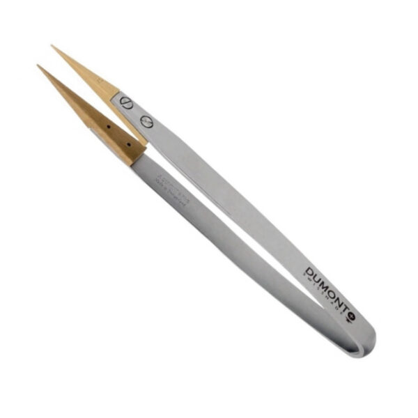 Dumont Dumoxel Tweezer 159 mit Holzspitzen für Kratzempfindliche Bauteile 110 mm
