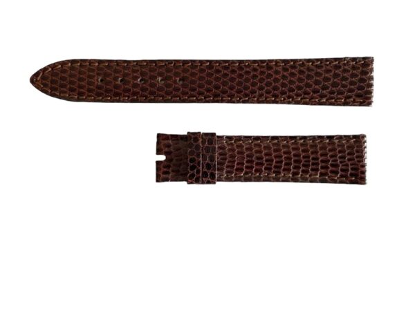 Cartier Braun Lederstrap 15 mm