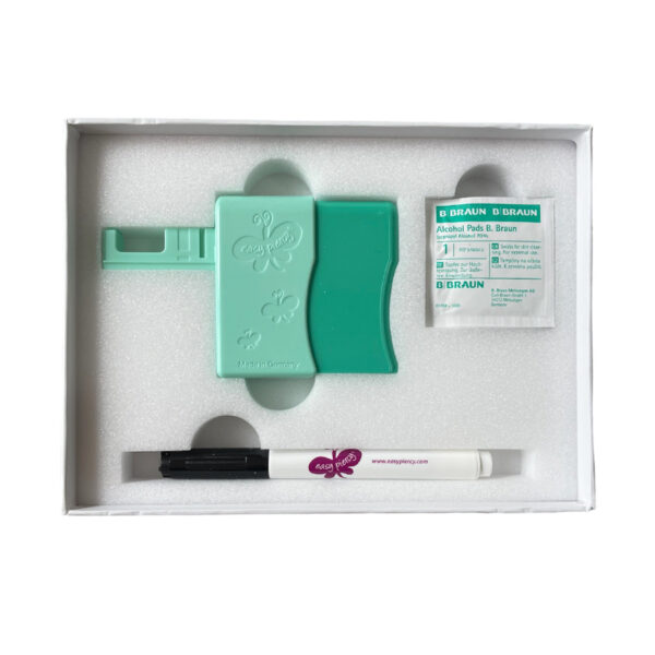 Easy Piercy Comfort Ohrpiercing-Instrument aus antibakteriellem Material