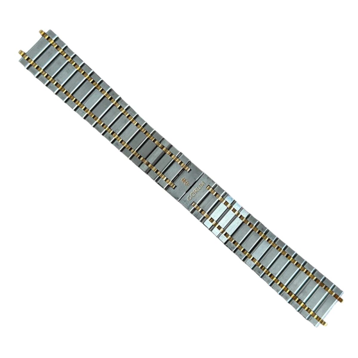 Corum Romvlvs Uhren Armband aus Stahl und Gold 18mm