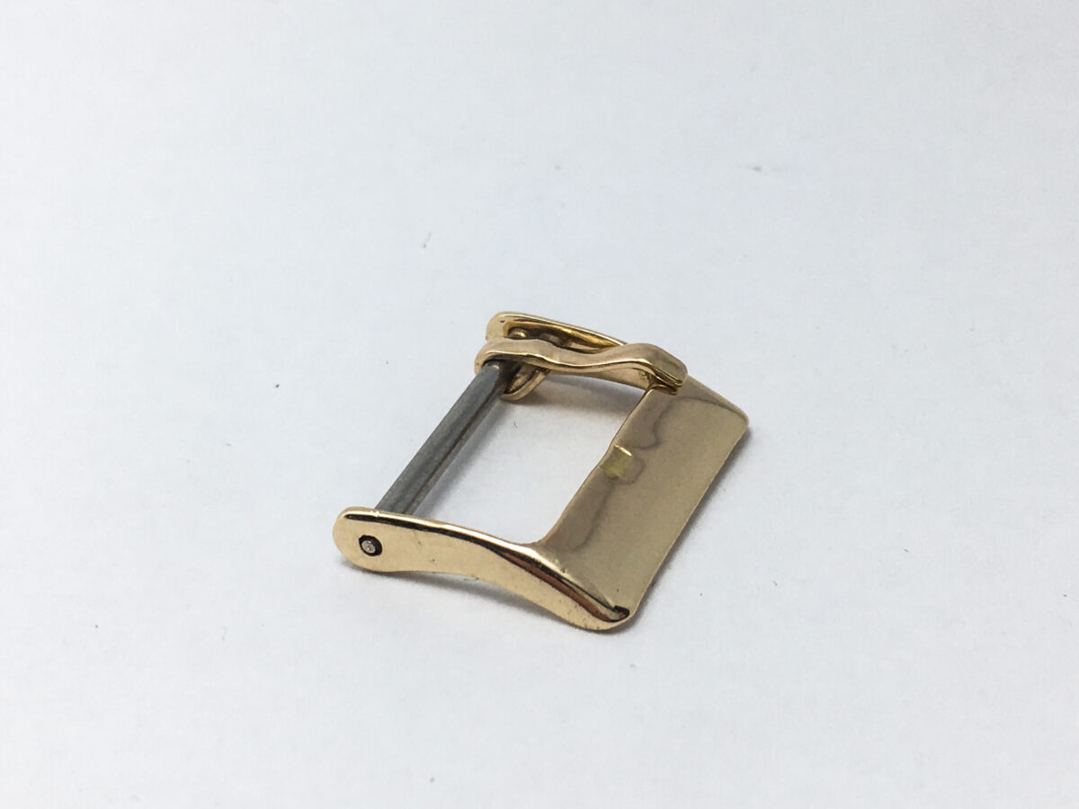 14k Solid Gold Watch Buckle Band/Strap 18mm Rolex, Omega, Jaeger, Breitling, IWC - Image 2