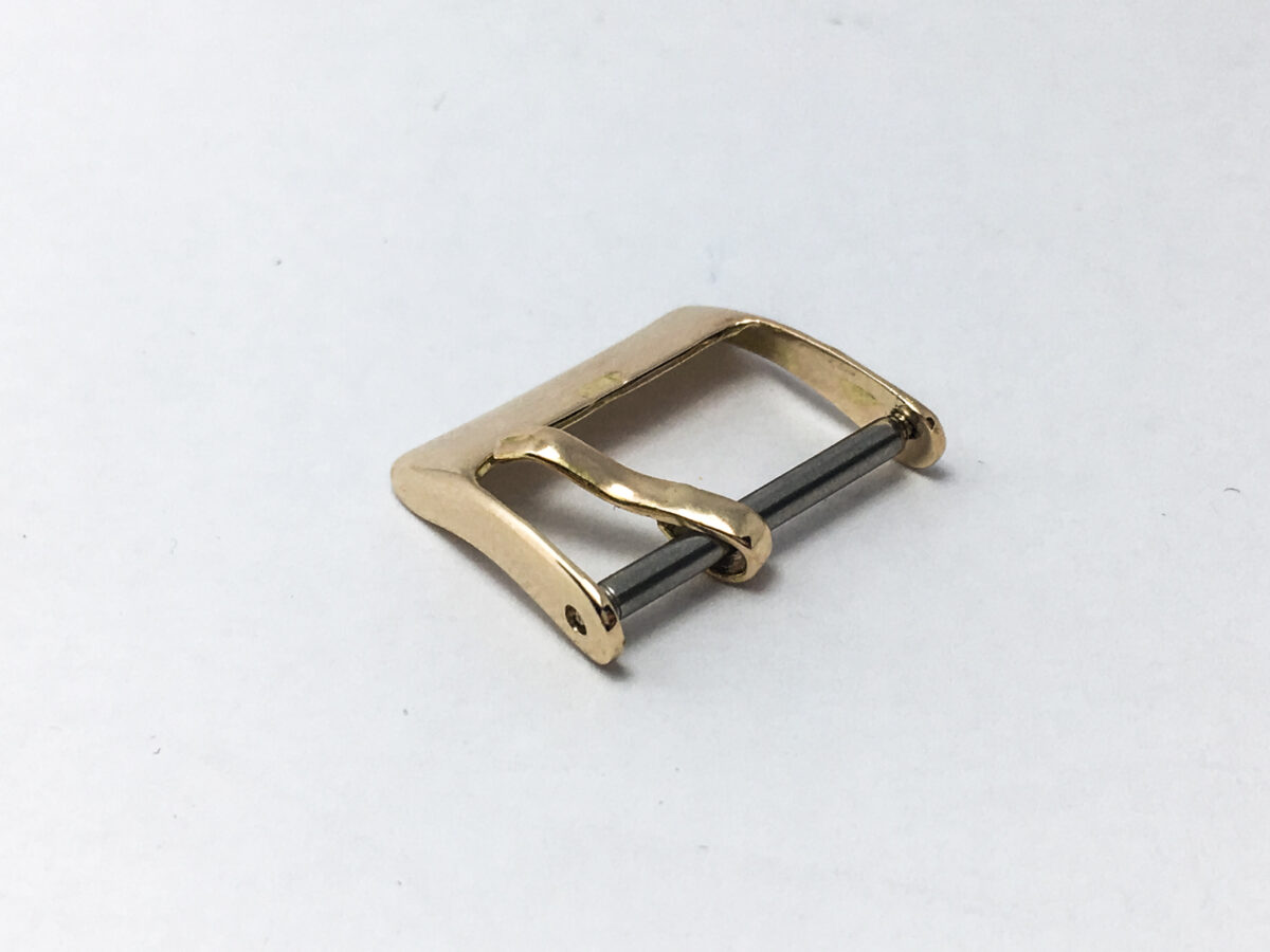 14k Solid Gold Watch Buckle Band/Strap 18mm Rolex, Omega, Jaeger, Breitling, IWC - Image 4