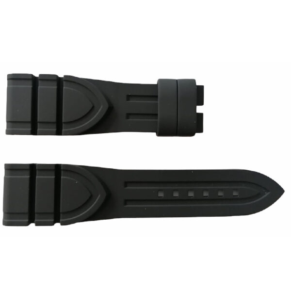 Tudor Black Noir Silikon-Gummiband 24/20mm 4188786