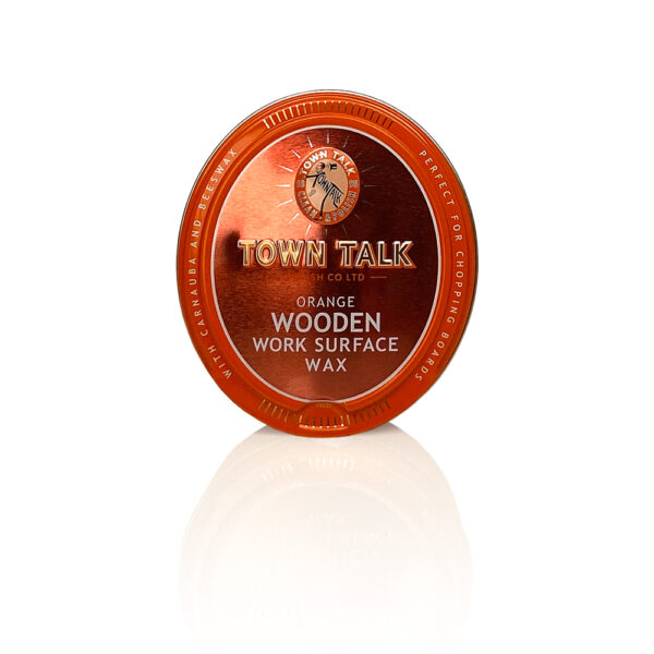 Town Talk orange hölzerne Oberfläche Wachs 150 gr