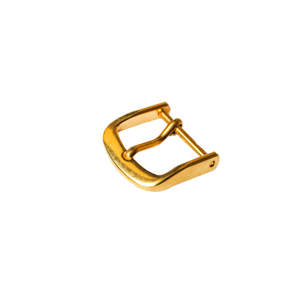 Gelb Gold gepflasterte Schleife für Lederband Schließung Chrono Unisex Gold Frühling Bar 16 mm