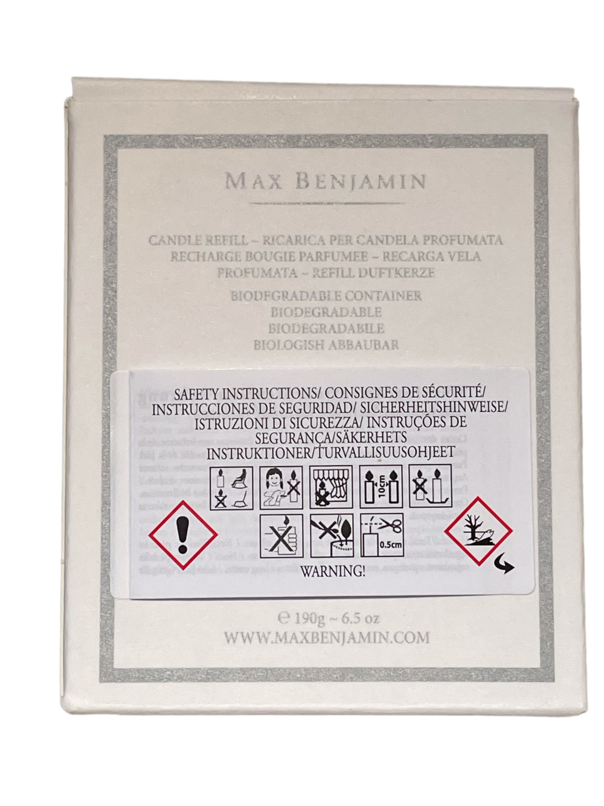 True Lavender Luxury Natürliche Duftkerzen-Füllung Max Benjamin - Image 3
