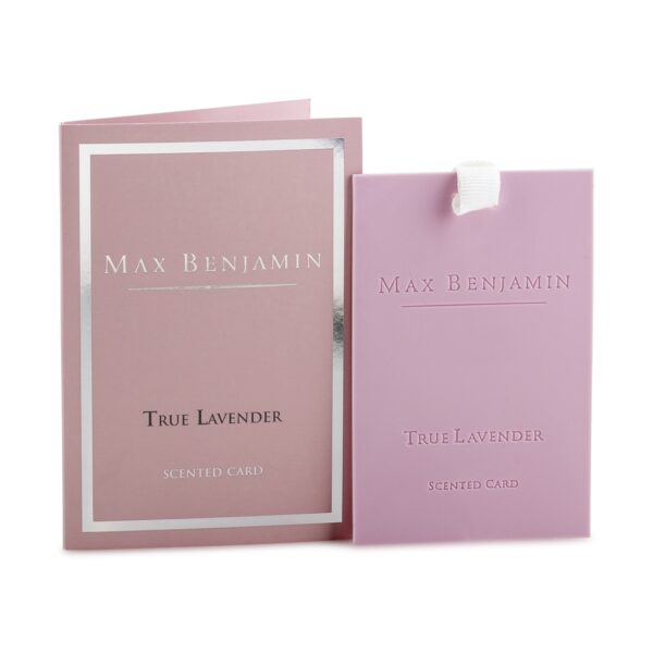 True Lavender Luxus Duftkarte Max Benjamin