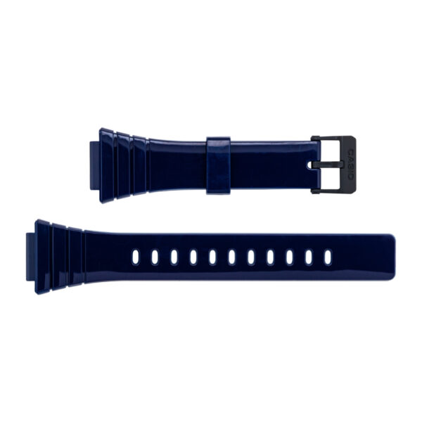 Casio Blaues Gummiband W-215H-2AV 18mm
