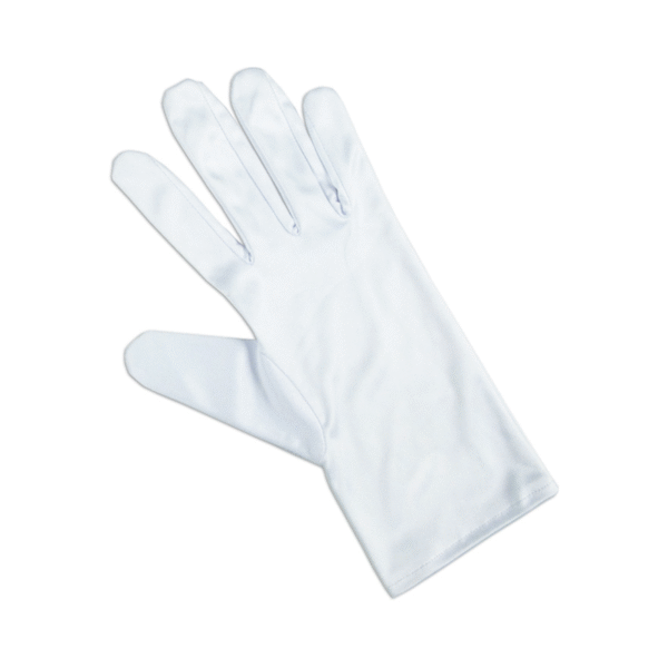 Heli Deco Handschuhe Paar, Weiß, Größe S