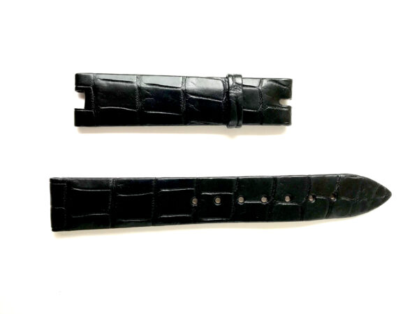 Neuer schwarzer Lederarmband für Herrenuhren Breguet (16mm)