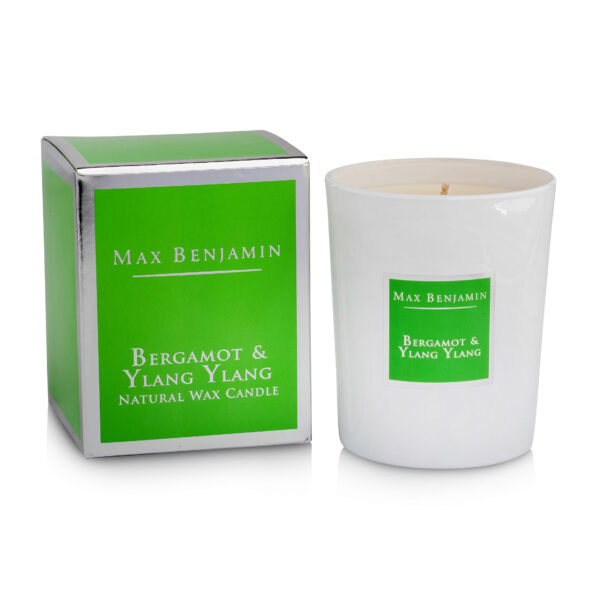 Max Benjamin Luxus Natürliche Kerze Bergamotte & Ylang Ylang