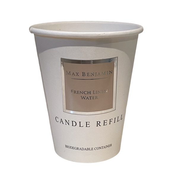 French Linen Water Luxury Natürlicher Duft Kerzenrefill Max Benjamin