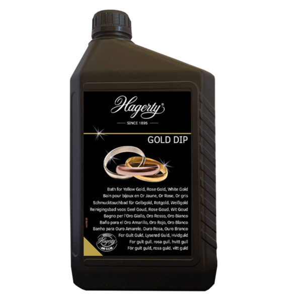 Gold Dip Hagerty, 2 l – Professionelle Reinigung für Gold Schmuck & Accessoires