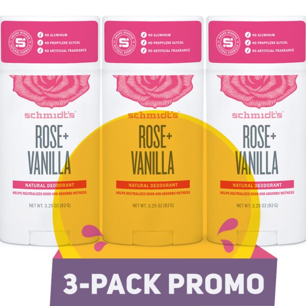 PROMO PACK: 3 Rose + Vanille