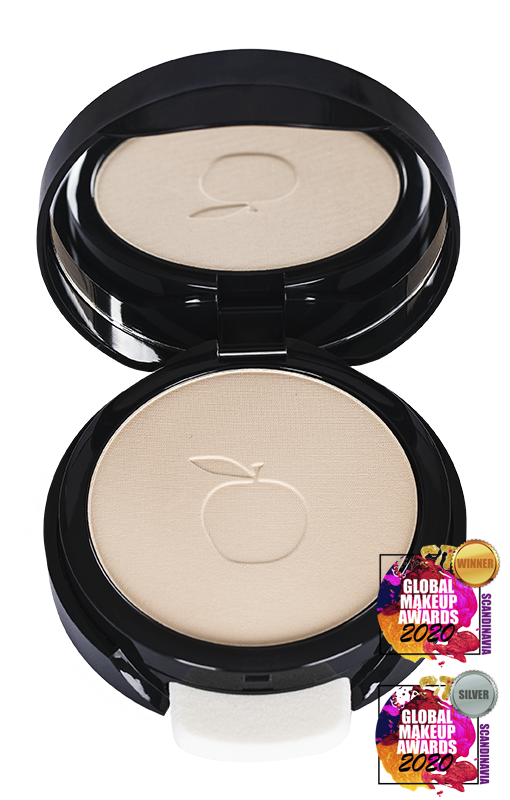 IDUN Minerals Sarek 2-IN-1 gepresster Puder & Foundation – Light