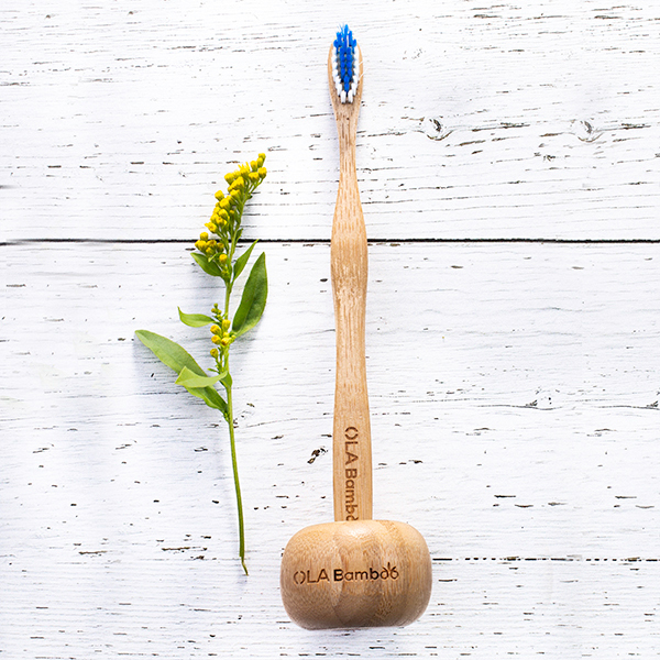 Individuelle Zahnbürstenhalter OLA Bamboo