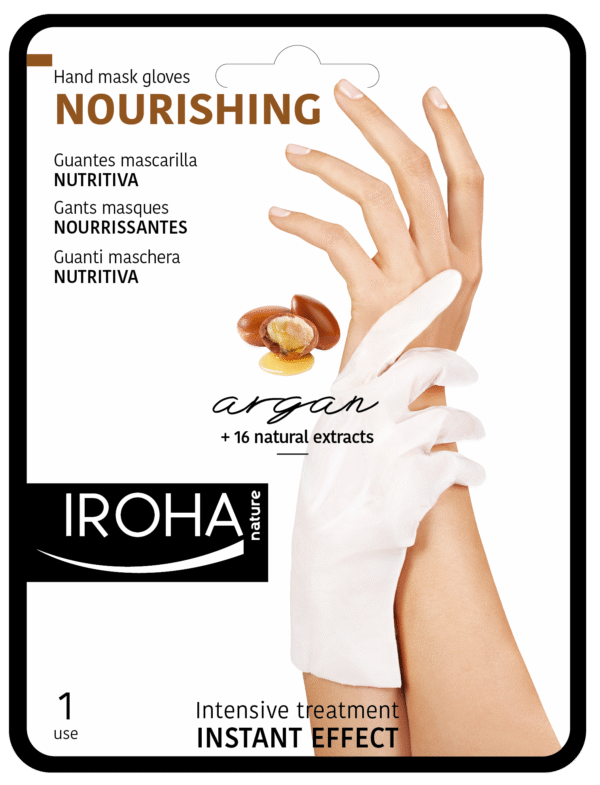 IROHA Nourishing Gloves Mask - Arganöl