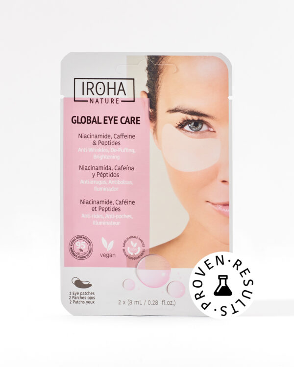 Iroha Nature Global Eye Care Patches mit Niacinamid