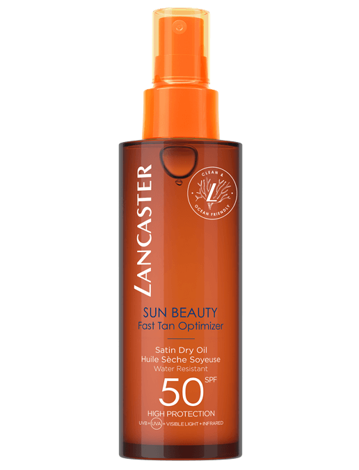 LANCASTER Sun Beauty Fast Tan Optimizer Satin Dry Oil SPF50 150 ml