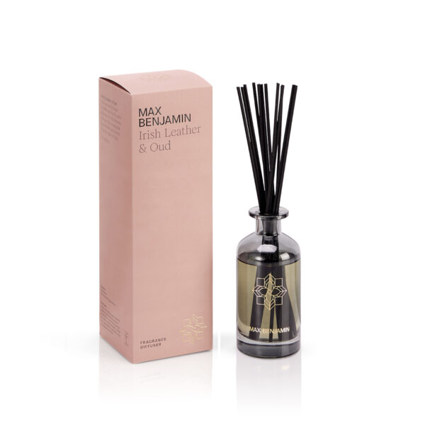 Irish Leather und Oud Luxus Diffuser Max Benjamin