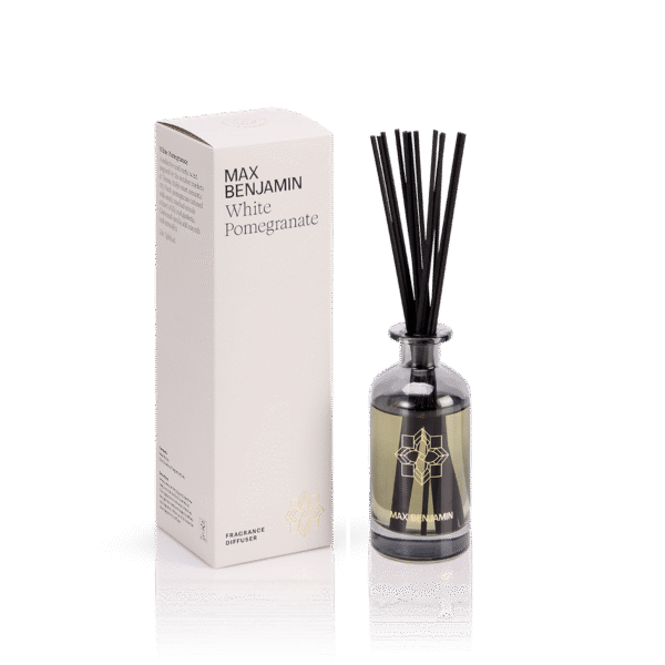 White Pomegranate Luxury Diffuser Max Benjamin