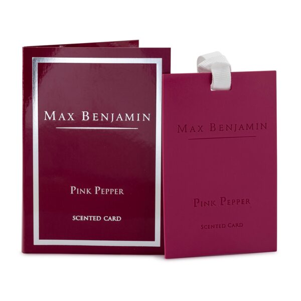 Pink Pepper Luxuriöse Duftkarte Max Benjamin