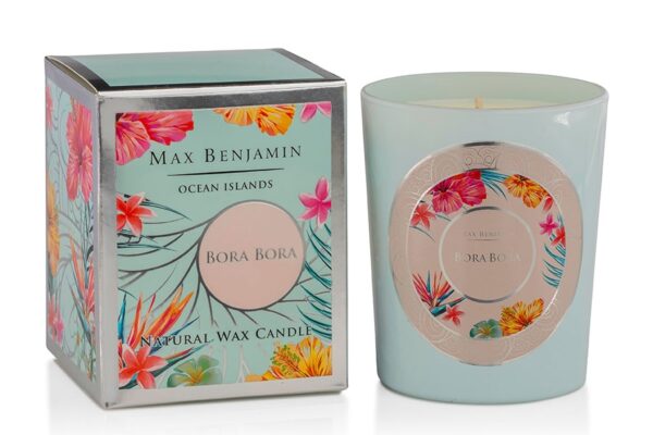 Max Benjamin Luxury Natural Candle Bora Bora
