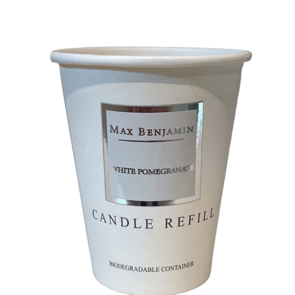 Weiße Pflaume Luxuriöse Naturkerze Refüllung Max Benjamin