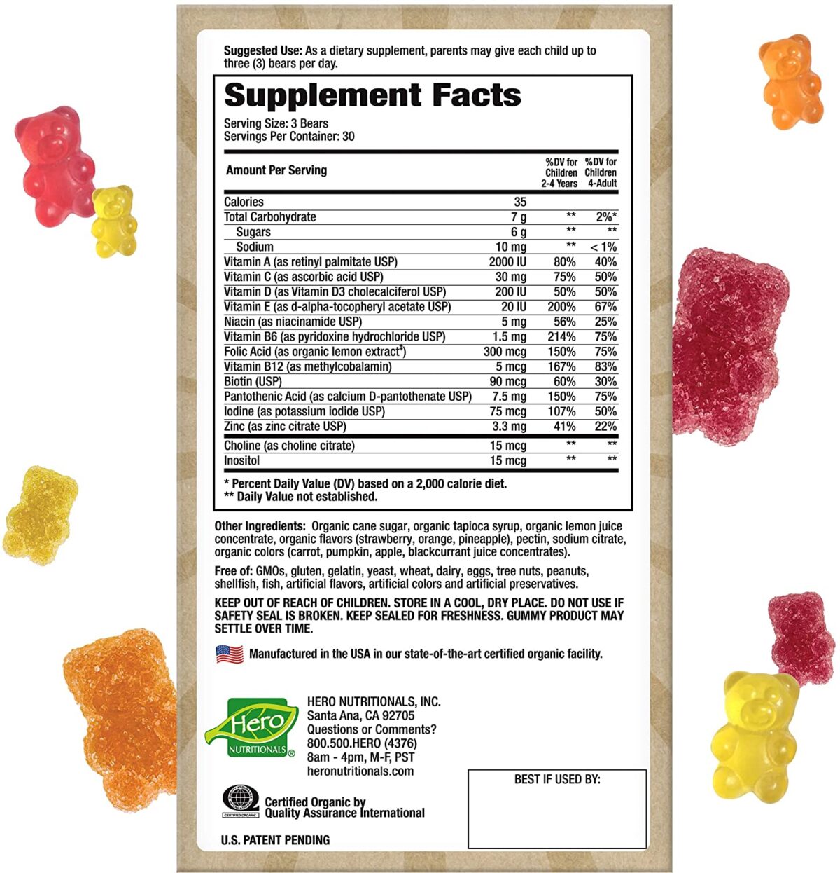 Yummi Bears Bio Komplettmulti 90 St. - Image 6
