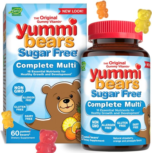 Yummi Bears Complete Multi Zuckerfrei 60 Stück