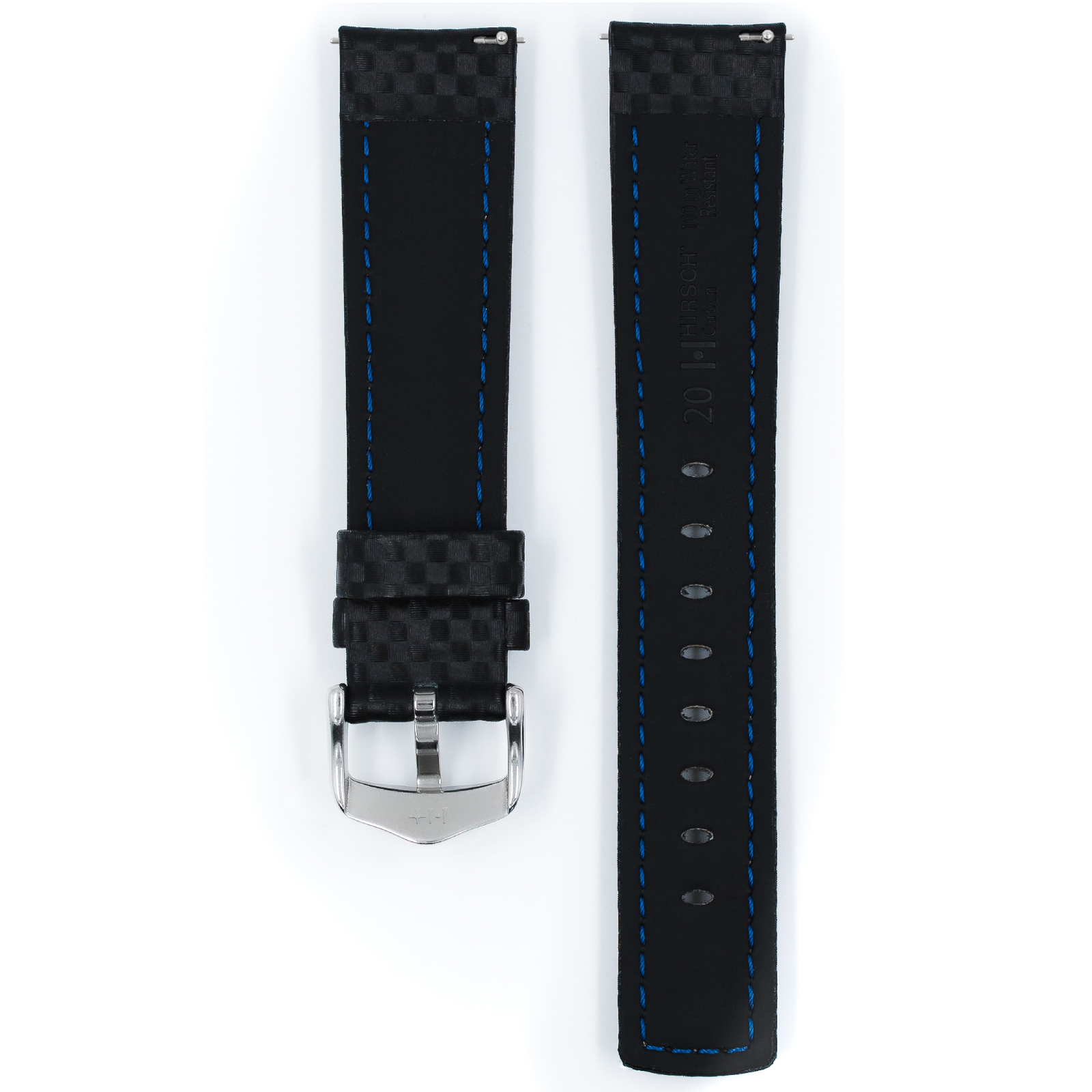 Hirsch Armband Carbon Black L 18mm 02592050-2-18 - Image 3