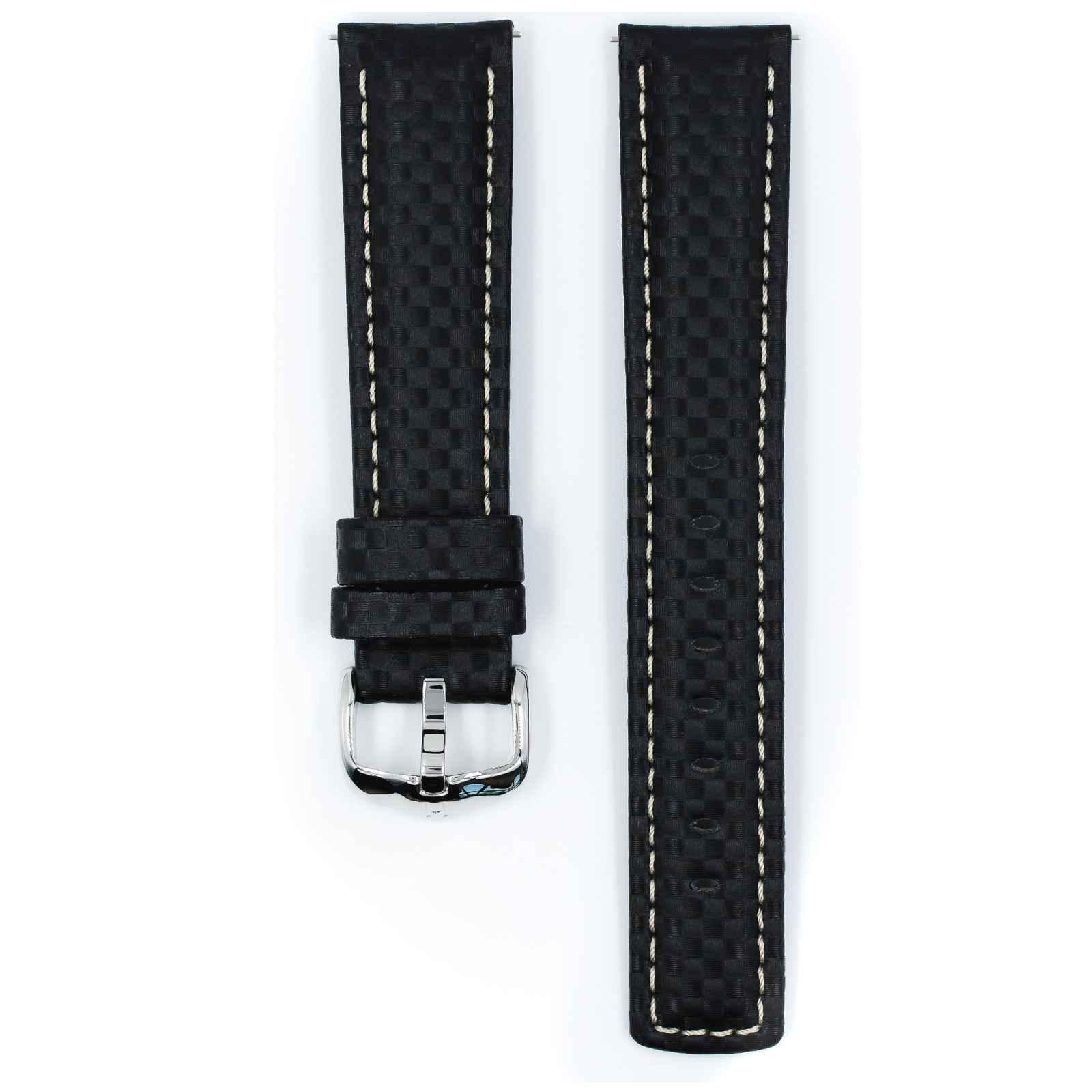Hirsch Armband Carbon Black L 18mm 02592050-2-18 - Image 2