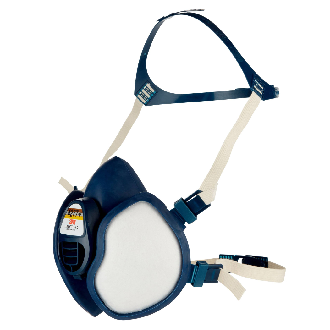 3M Atemschutzmaske 4277+ gegen Gase + Dämpfe FFABE1P3 R D - Image 3