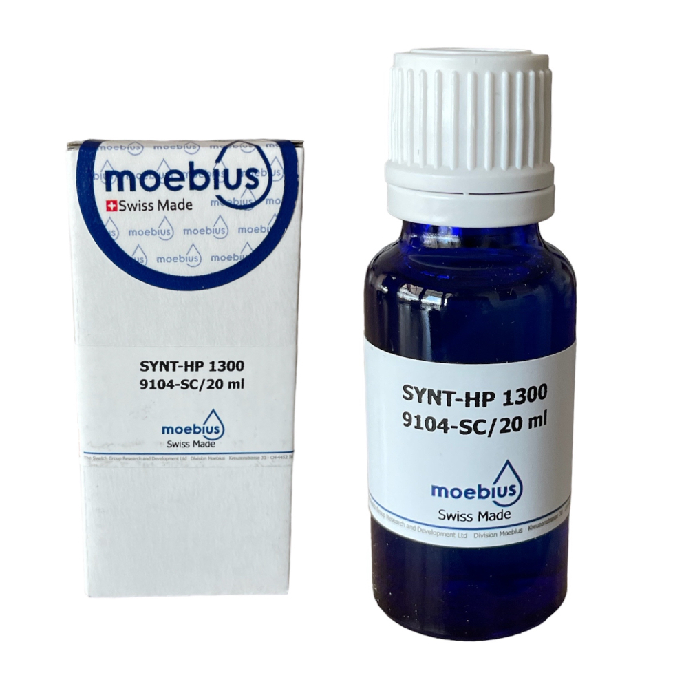 Moebius 9104 1300 Synthetisches HP Öl Mechanische Uhren 20 ml Rot