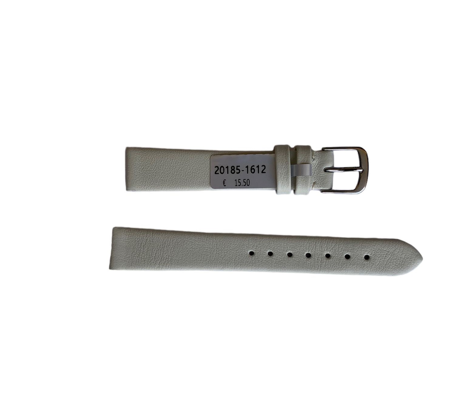 Wasserdichte Dessert glatt Lederarmband 16 mm