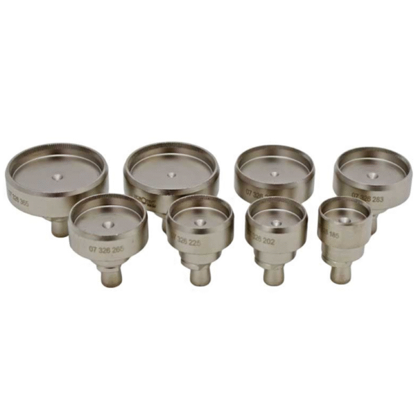 Horotec MSA 07.311 Set von 8 Stanzwerkzeugen für Rolex Gehäuseabheber