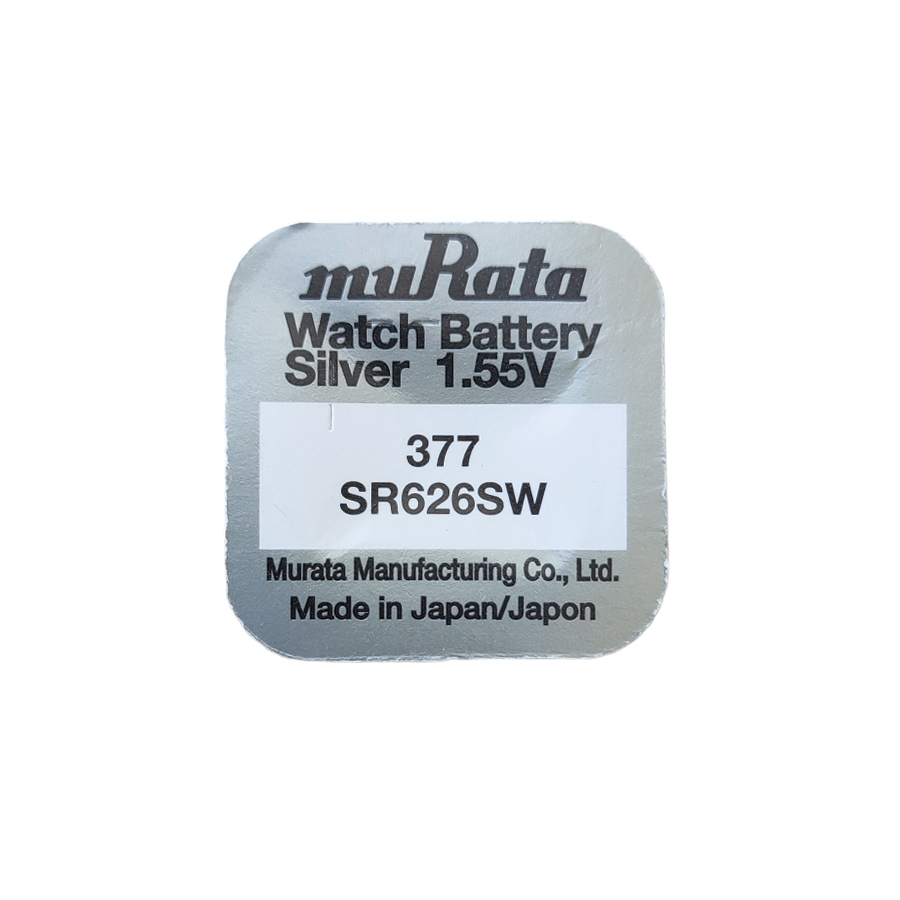 Sony/Murata 377 Silberoxid-Quarz-Batterien 1,55 Volt