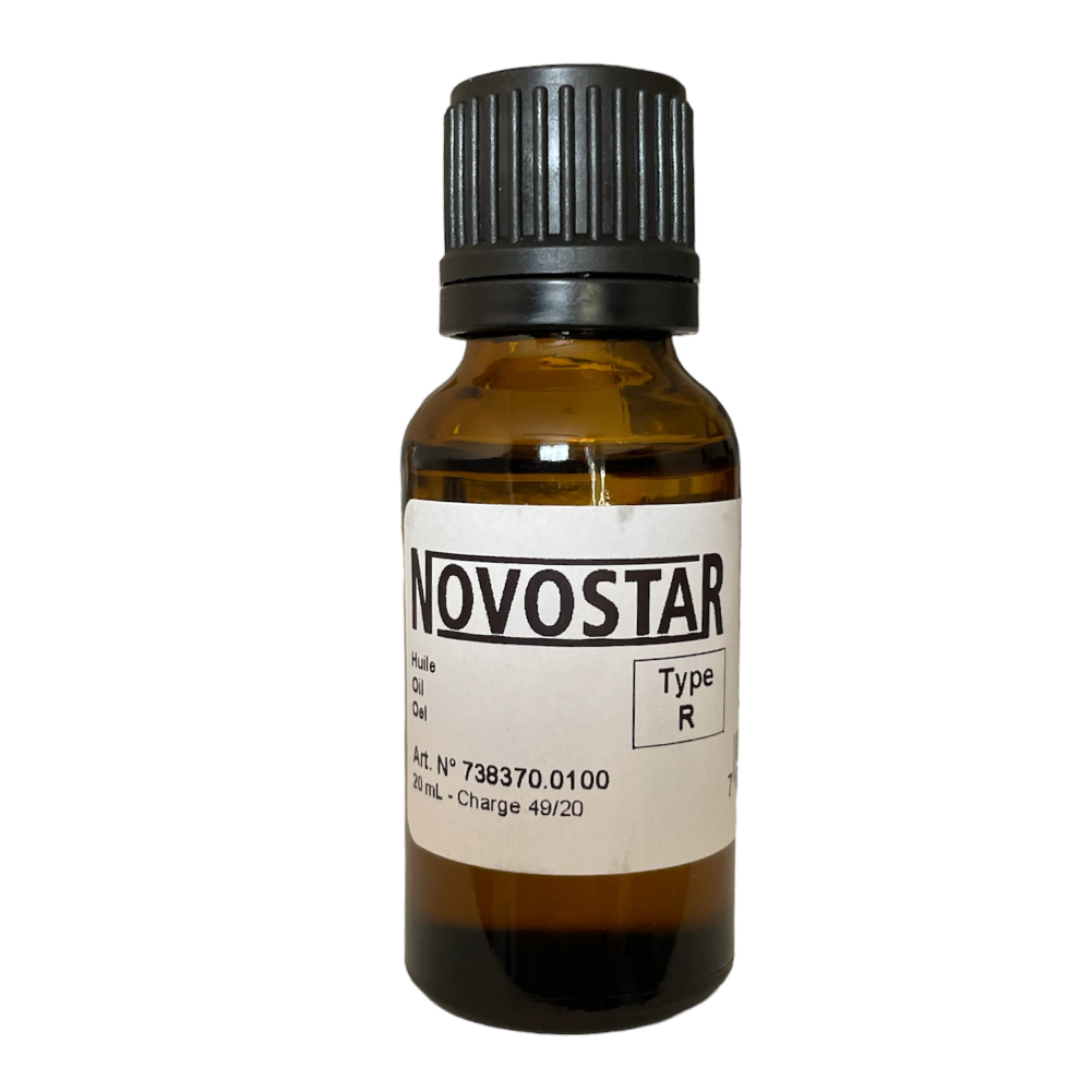 Novostar Öl Typ R, für Alarmeuropen und Pendeluhren 20 ml