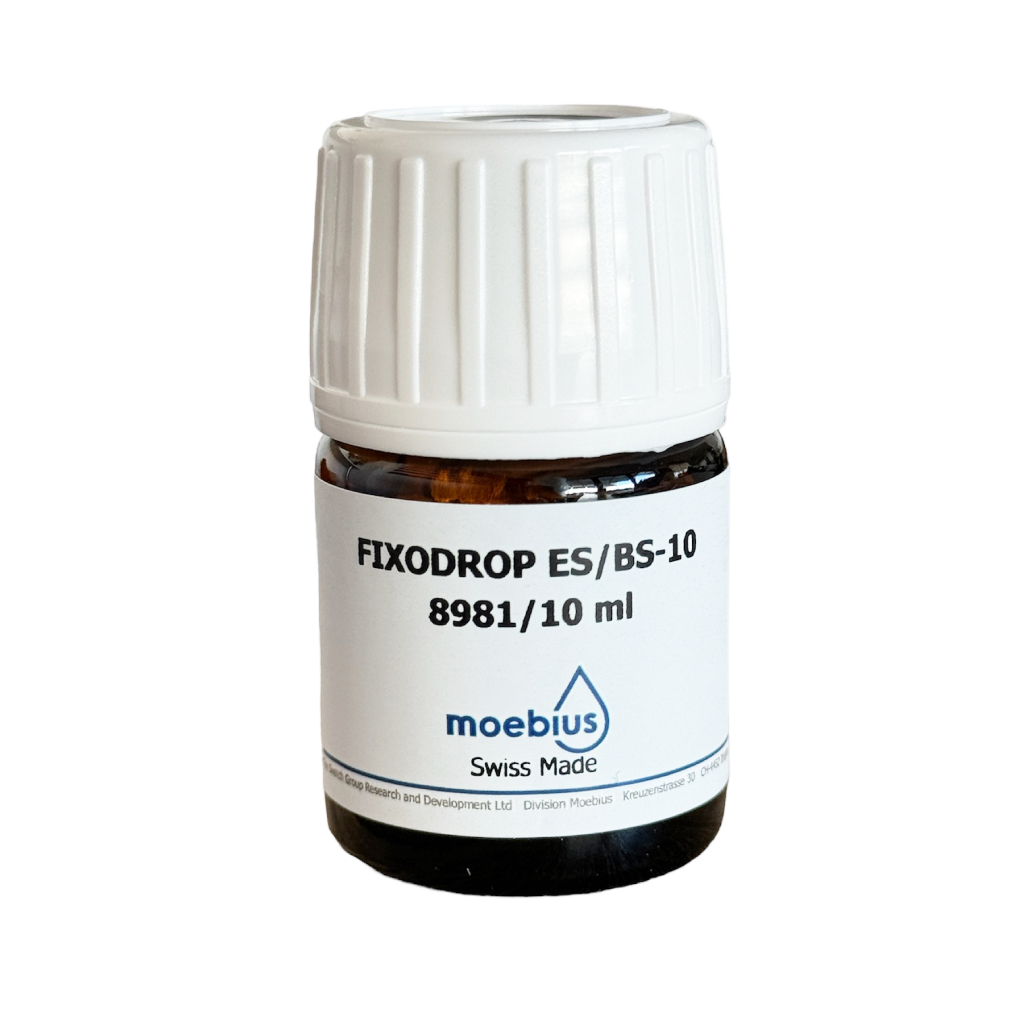 Moebius 8981 Epilame Fixodrop ES Flasche mit Körbe 10ml